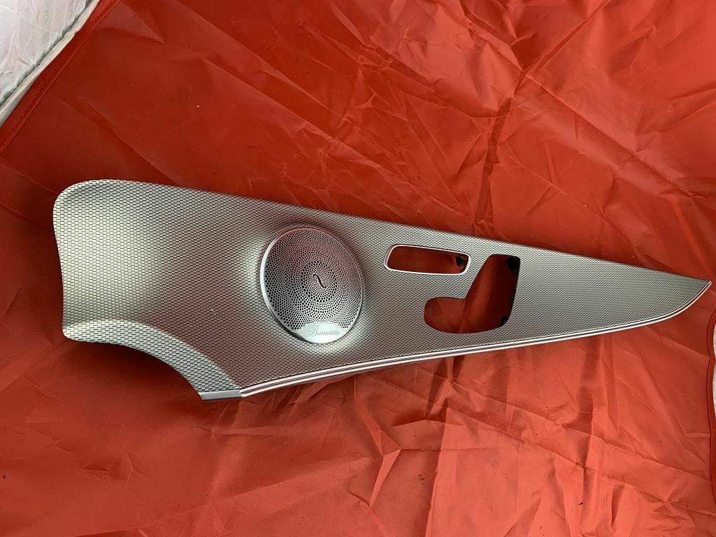 Mercedes E-Klasse W213 Zierleiste Aluminium Carbon optik hell Türe vorne rechts