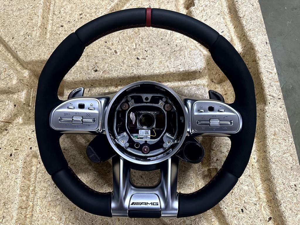 A0004600109 Original Mercedes CLA GLC CLS A E Klasse AMG 63 rot Lenkrad Knöpfe