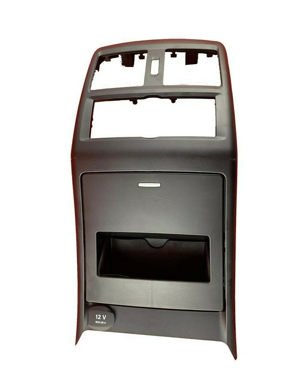 A1666800907 Mercedes GLE W166 W292 Rahmen Gitter Mittelkonsole hinten schwarz