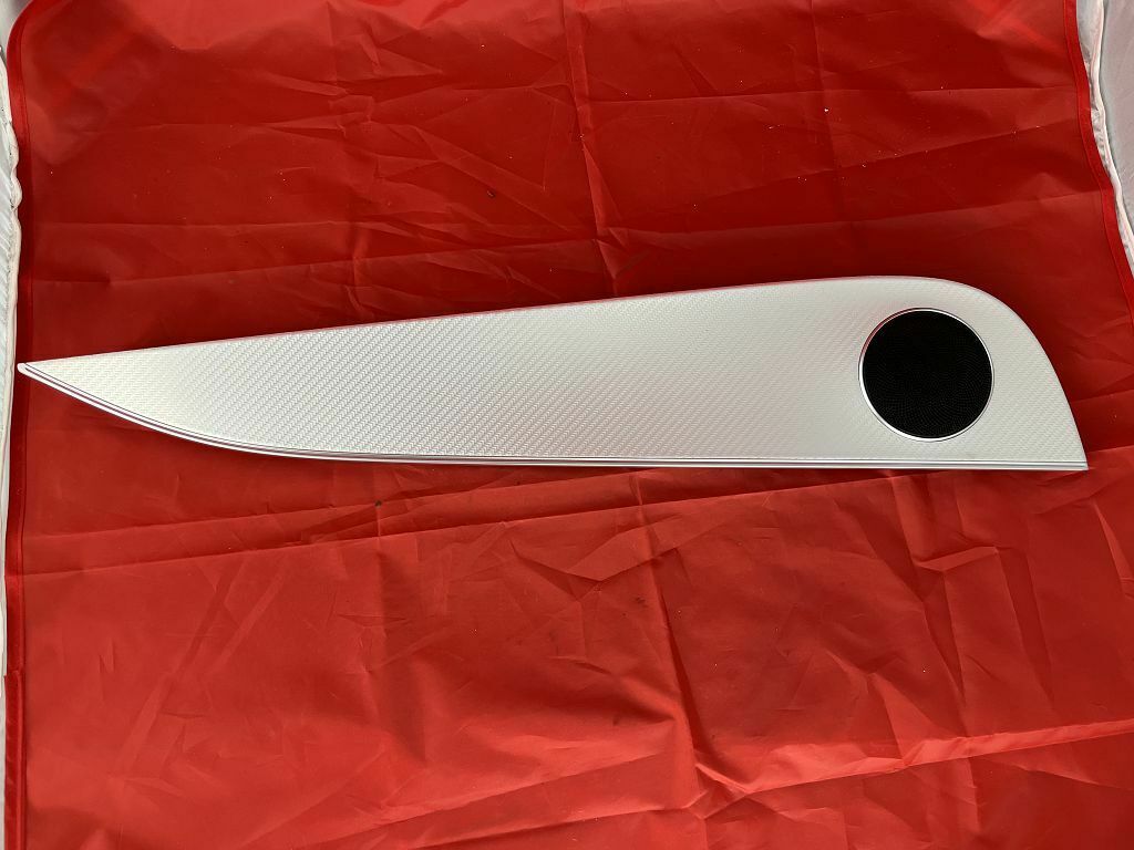 Mercedes E-Klasse W213 Zierleiste Türe hinten links Aluminium Gewebe Ambi