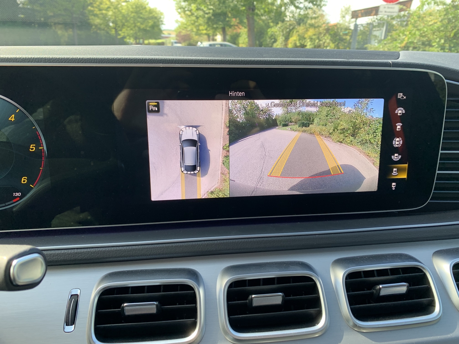 Mercedes GLE 167 Nachrüstung Einbau Original 360 Grad Kamera