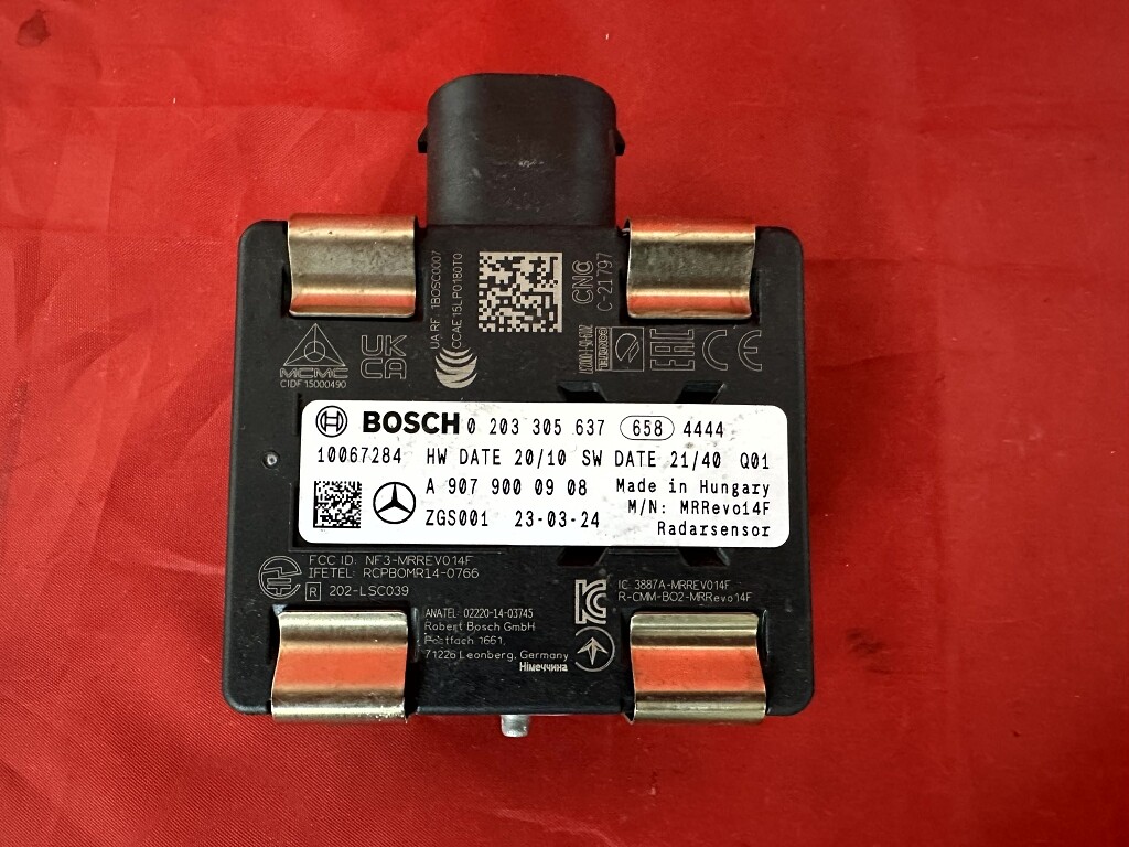 A9079000908 Mercedes Sprinter 907 910 Sensor Steuergerät Kollisionswarner Radar