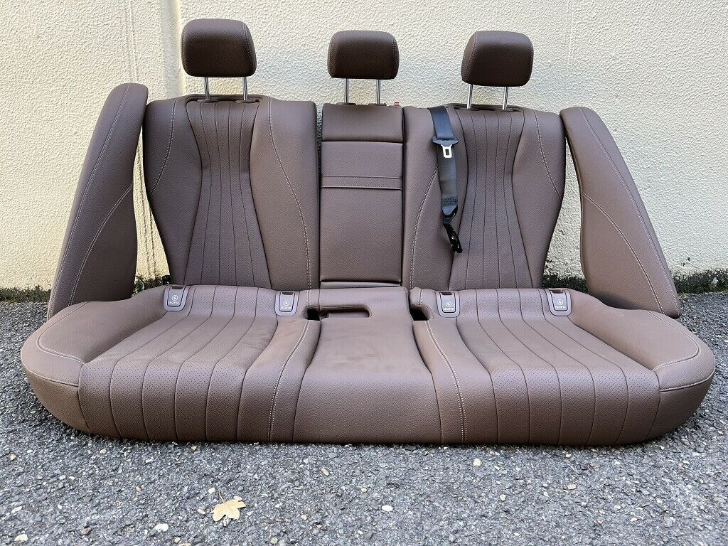 Mercedes E-Klasse W213 Limo Rücksitzbank Lehne hinten braun