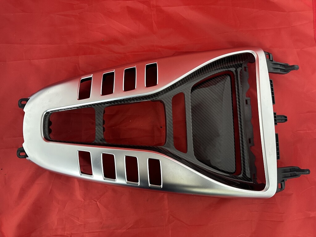 A2906807200 Mercedes AMG GT 290 Abdeckung Mittelkonsole Carbon Zierleiste – Bild 3