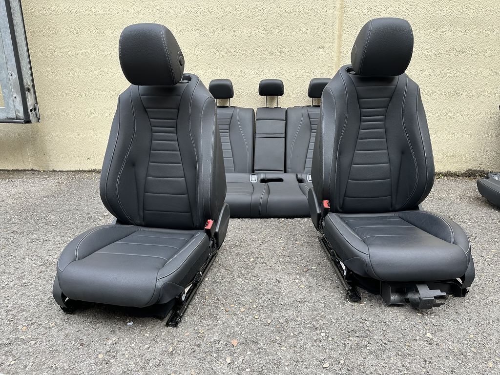 Mercedes E-Klasse W213 Site Sitzgarnitur Leder schwarz Memory