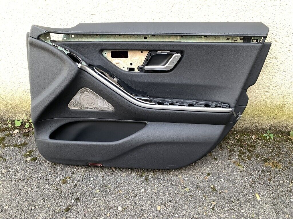 Mercedes S-Klasse 223 Türverkleidung vorne rechts schwarz Burmester
