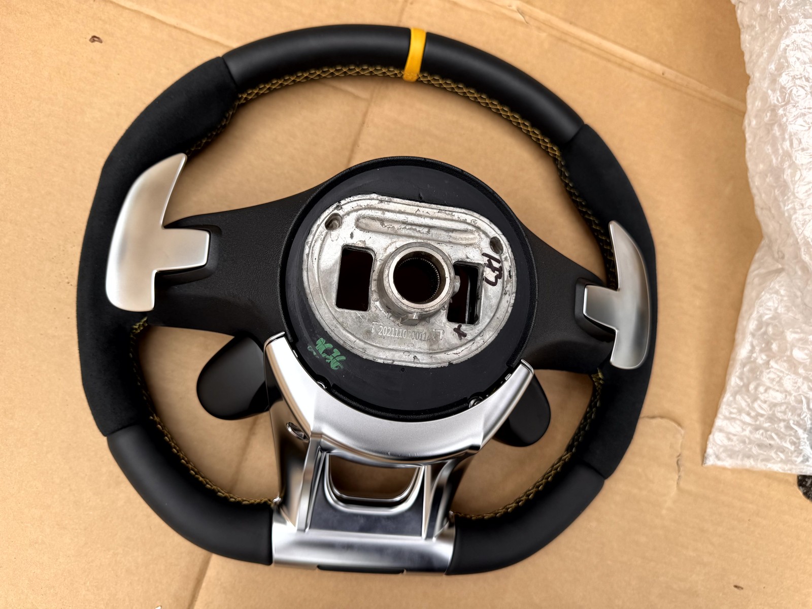 A0004608613 Mercedes CLA GLC CLS A E Klasse 118 177 213 257 AMG Lenkrad Knöpfe – Bild 3