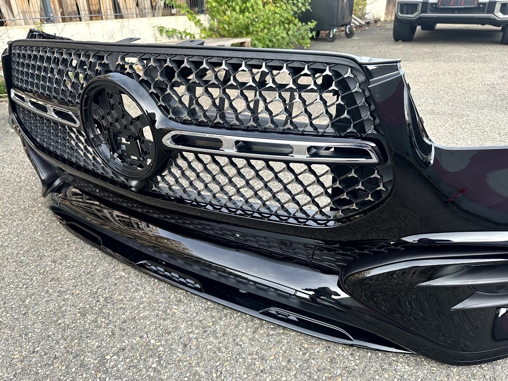 A1678850010 Mercedes GLE 167 Facelift AMG Stoßstange vorne Obsidianschwarz – Bild 8