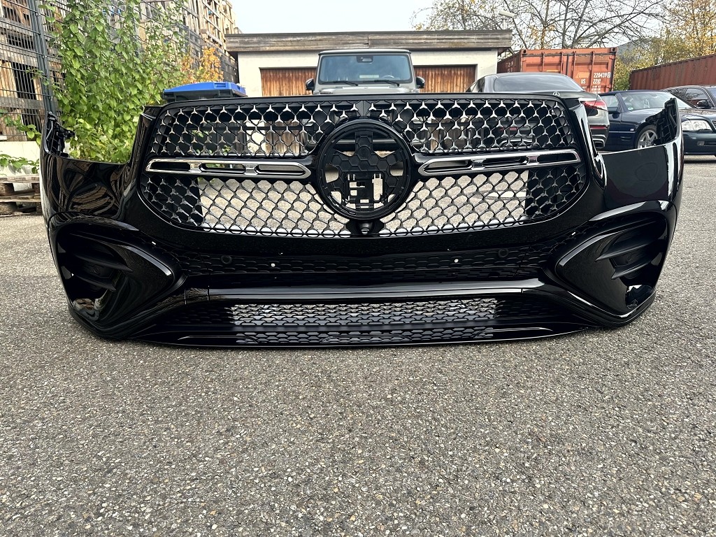 A1678850010 Mercedes GLE 167 Facelift AMG Stoßstange vorne Obsidianschwarz