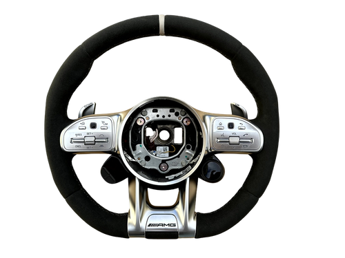 Original Mercedes CLA GLC CLS A E Klasse AMG 63 Lenkrad Knöpfe U88 Designo