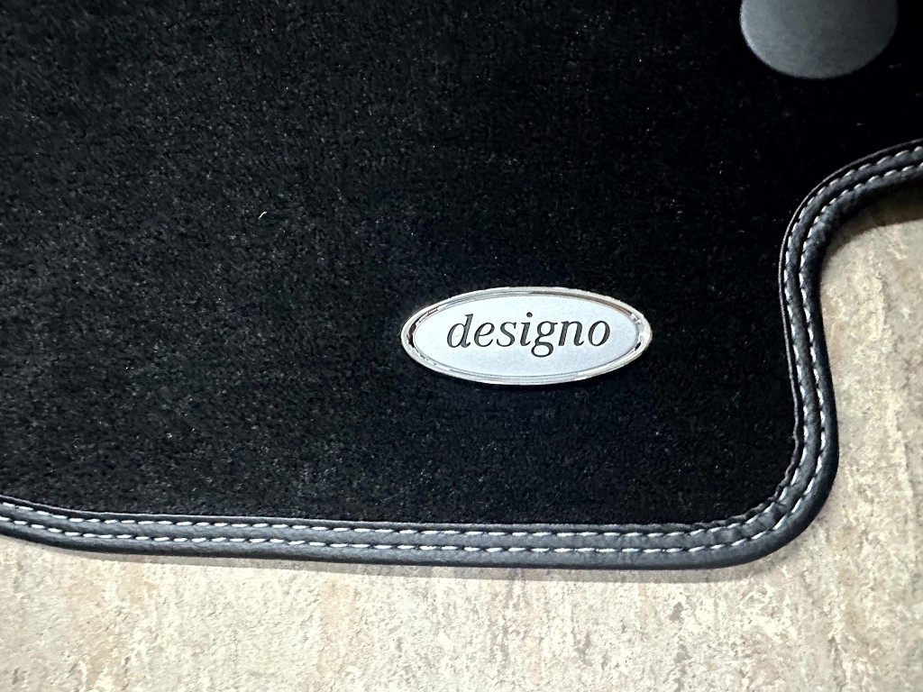 A2536802902 Original Mercedes GLC 253 Designo Fussmatten Satz schwarz NEU – Bild 6