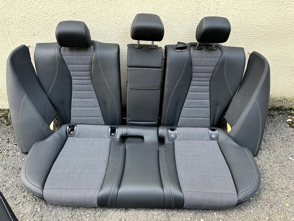 Mercedes E-Klasse 213 Kombi Teilleder Sitze Garnitur schwarz – Bild 7