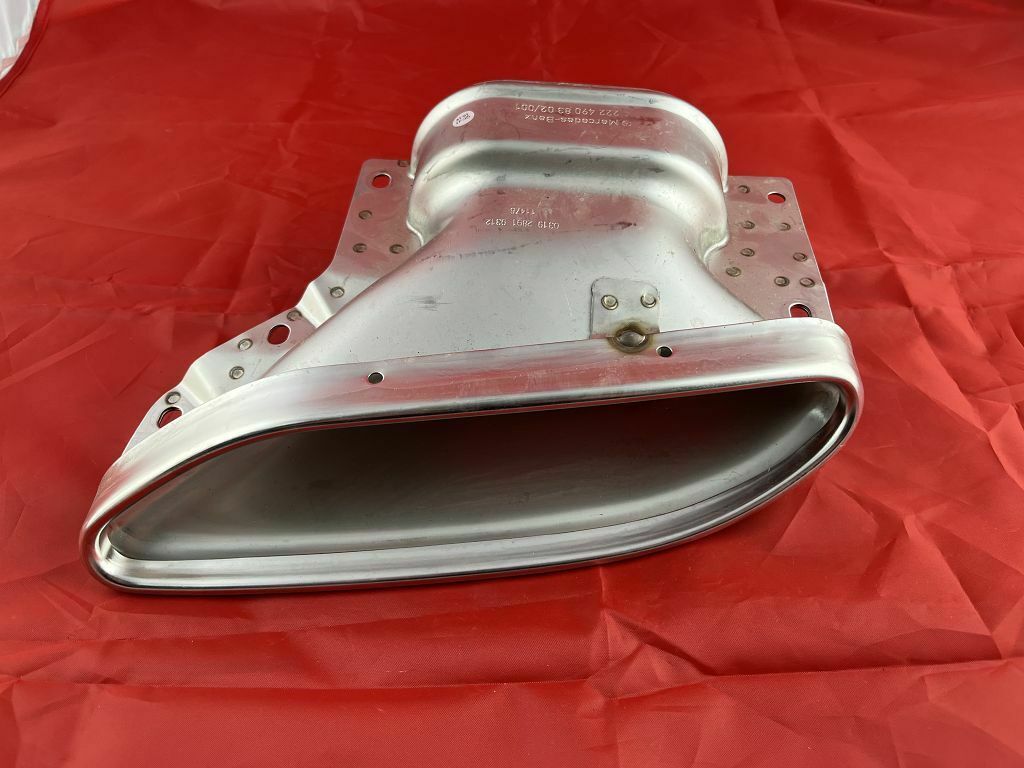 A2224908302 Original Mercedes S Klasse W222 Endrohrblende links