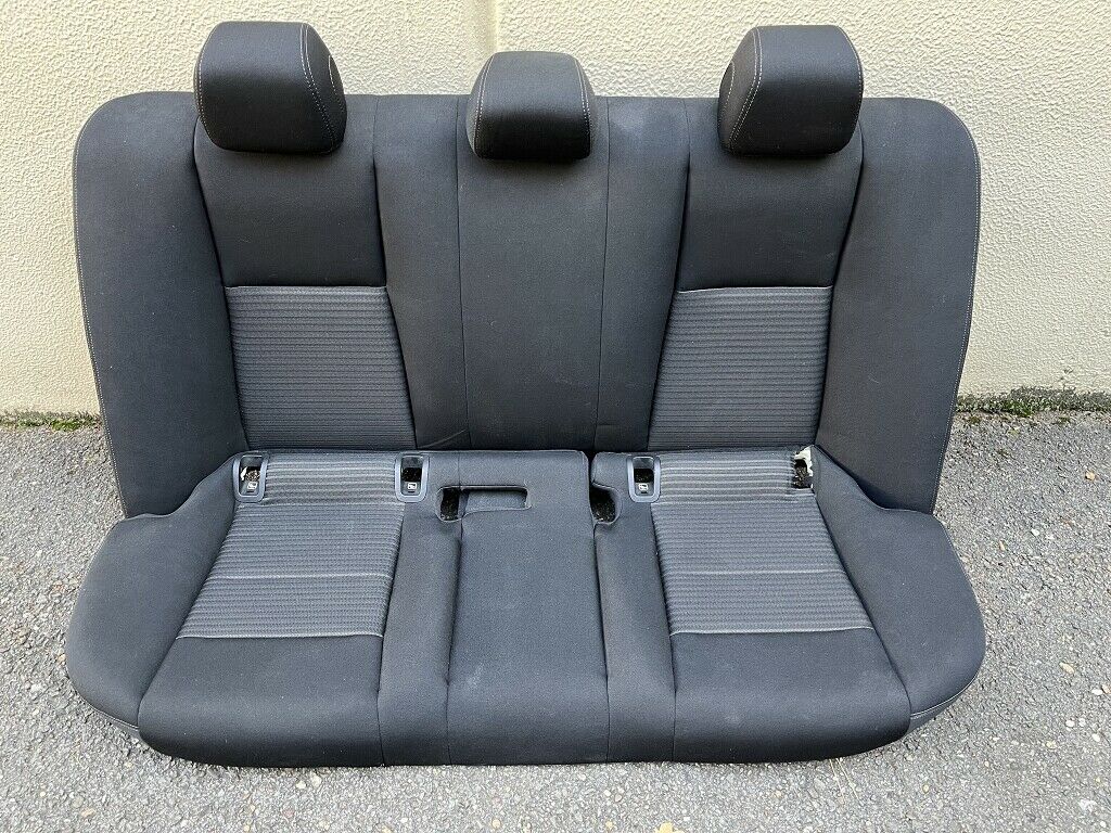 Mercedes E-Klasse W213 Limo Rücksitzbank Lehne hinten Sitze Stoff schwarz