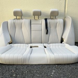 Mercedes E-Klasse W213 Limo Rücksitzbank Lehne hinten beige