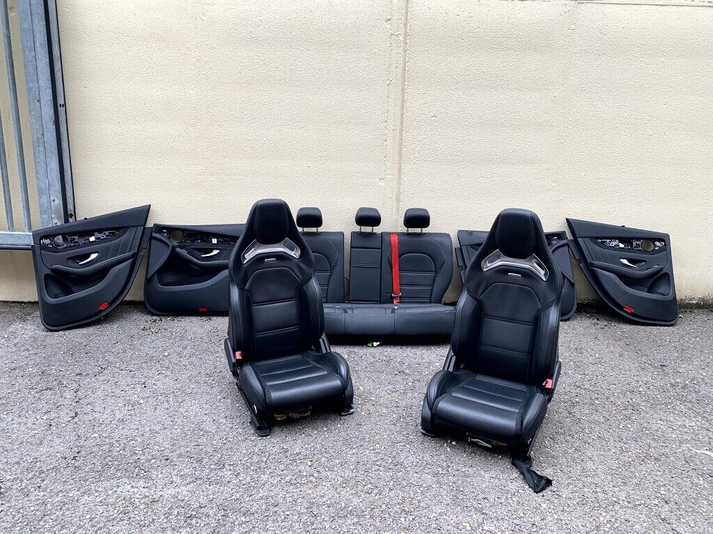 Mercedes GLC 253 Suv Schalen Performance Sitze Innenausstattung Nappa schwarz