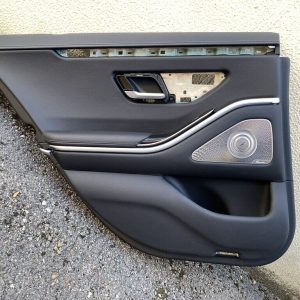 Mercedes S-Klasse 223 Türverkleidung hinten links kurz Burmester schwarz