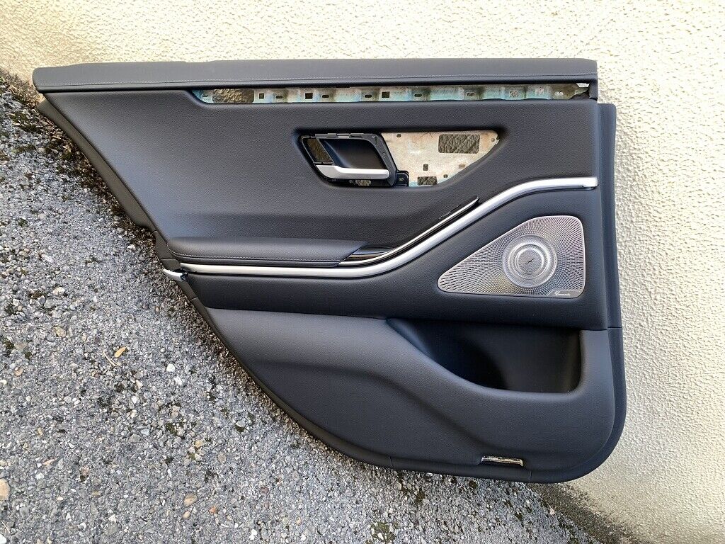 Mercedes S-Klasse 223 Türverkleidung hinten links kurz Burmester schwarz