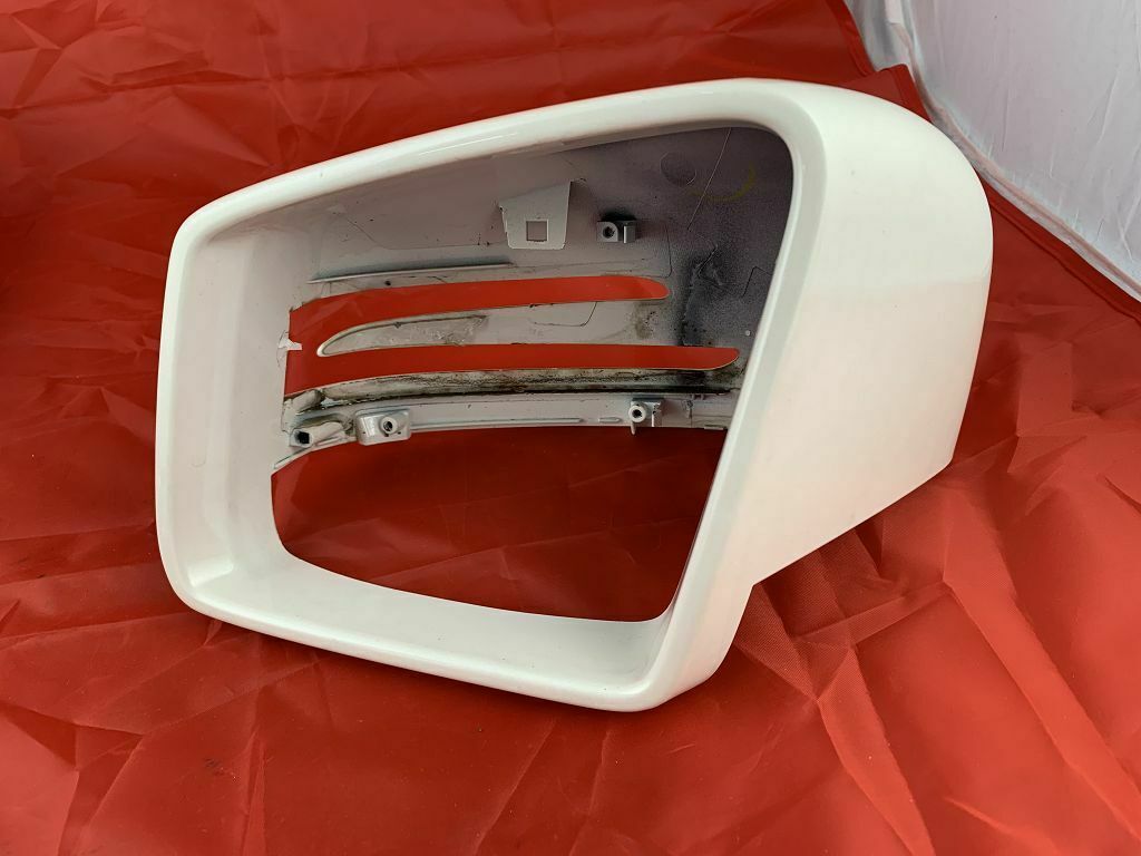 Original Mercedes ML GL R G Klasse Außenspiegelgehäuse Kappe links weiß